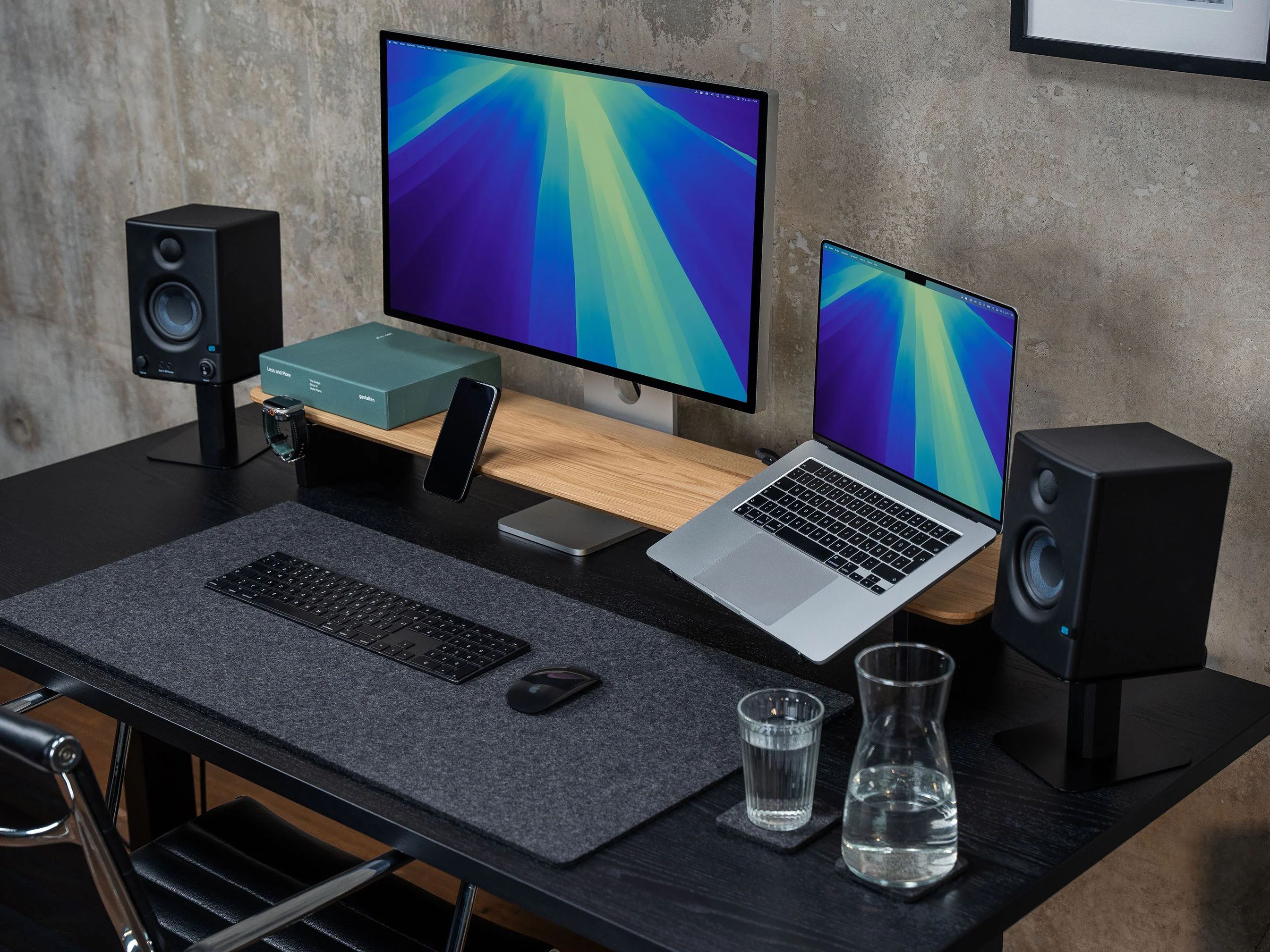 Setup Cockpit Monitorständer Large - Massivholz - Image 13