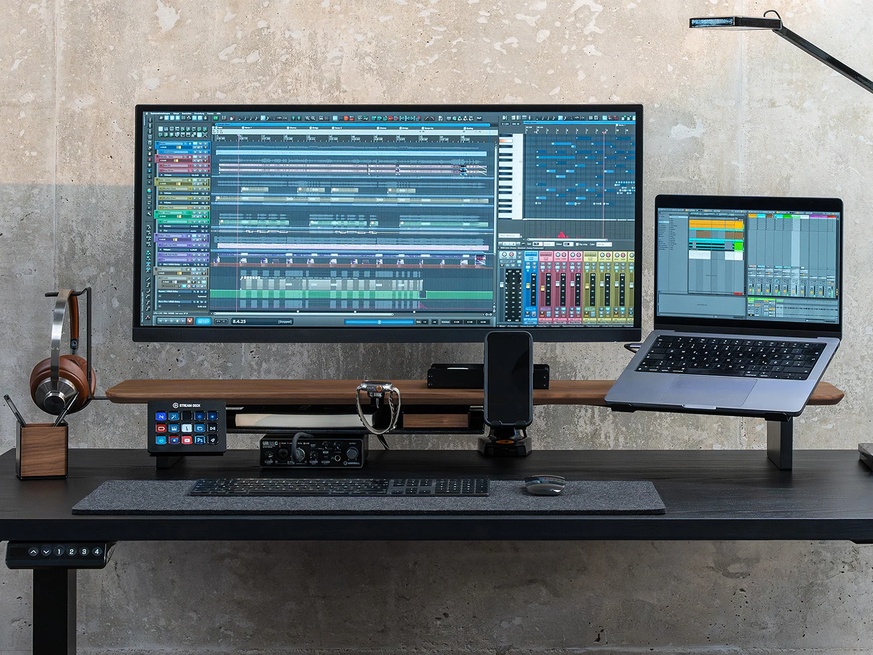 Setup Cockpit Monitorständer Large - Massivholz - Image 3